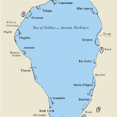 which american lakes are similar to sea galilee